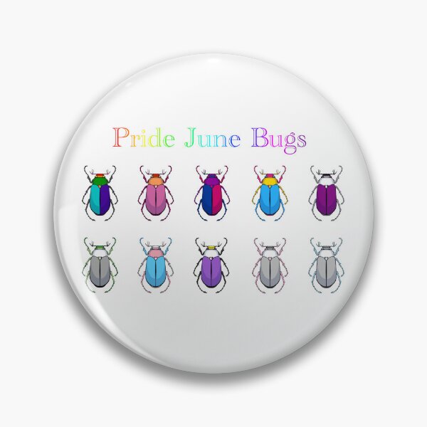 Artikelvorschau, Pride June Bugs - Alle zusammen entworfen und verkauft von Wavicles.