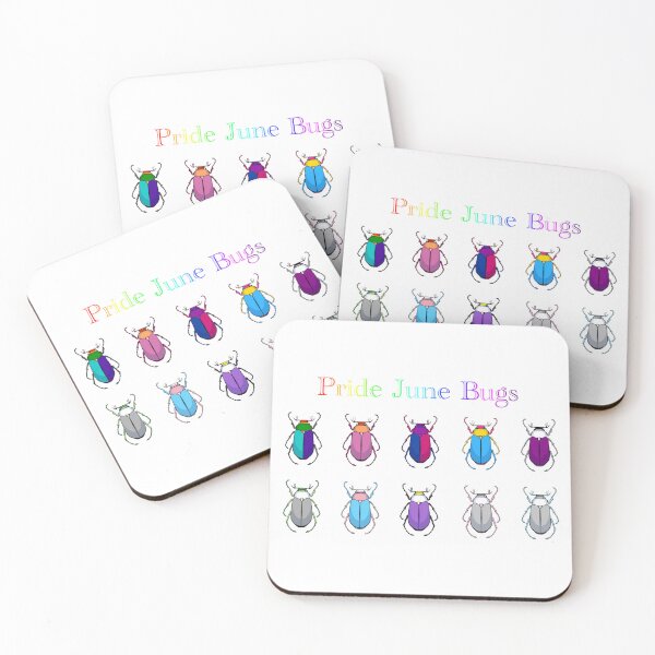 Item preview, Pride June Bugs - All Together designed and sold by Wavicles.