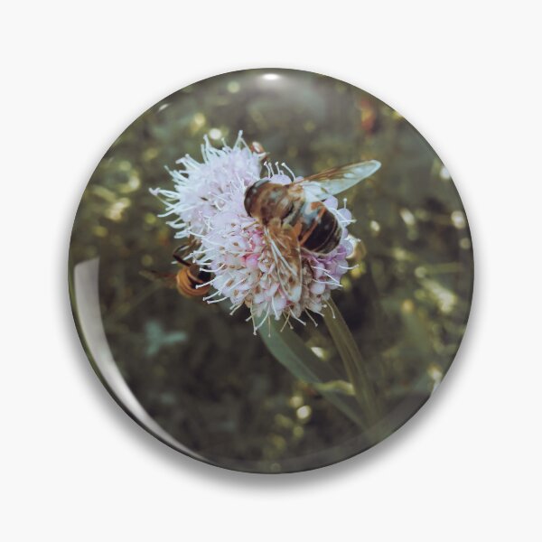 Item preview, Bee on Meadow Flower Vintage Photography designed and sold by katiamelnik.
