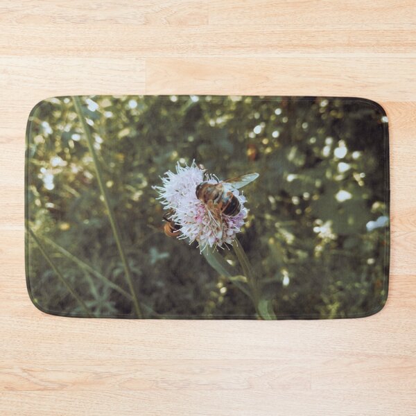 Item preview, Bee on Meadow Flower Vintage Photography designed and sold by katiamelnik.