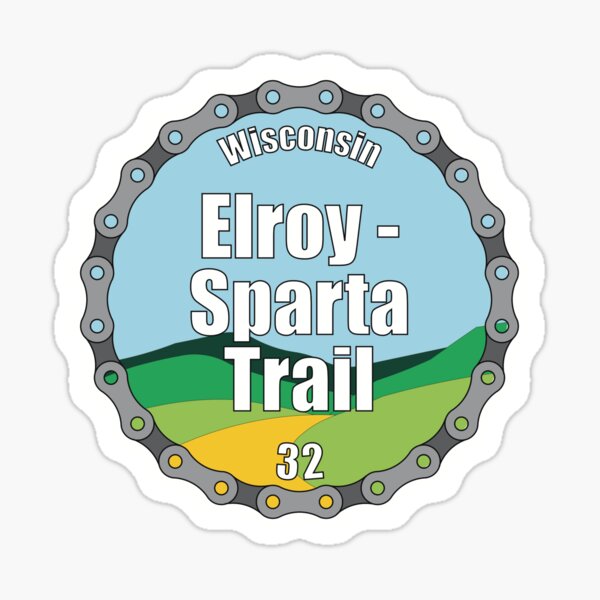 Item preview, Elroy Sparta Rail Trail  designed and sold by PurpleCowStudio.