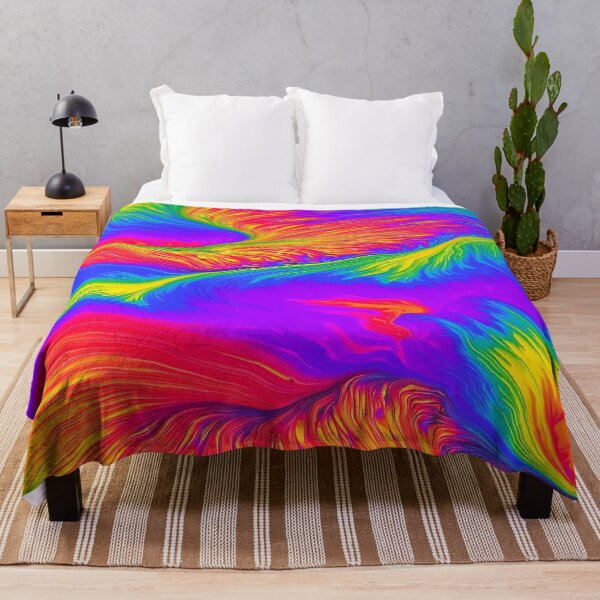 Item preview, PATTERN DESIGN STUDY #40 - Colorful Abstract of Feathery Filaments designed and sold by DEL-Productions.
