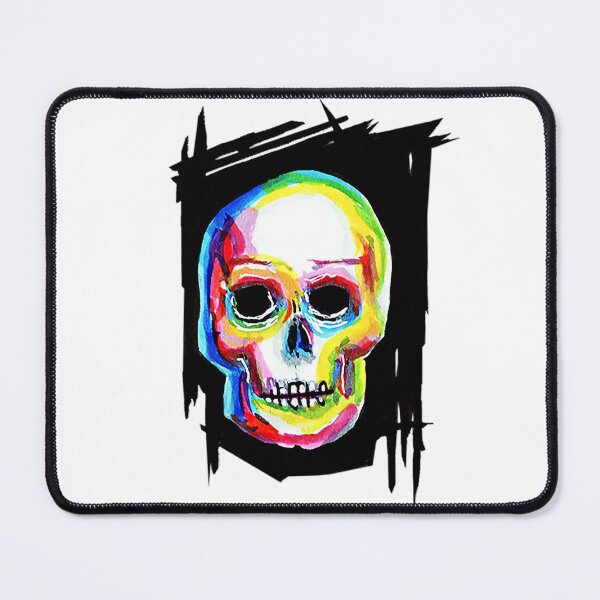 Item preview, Technicolorskull designed and sold by bdoodles.