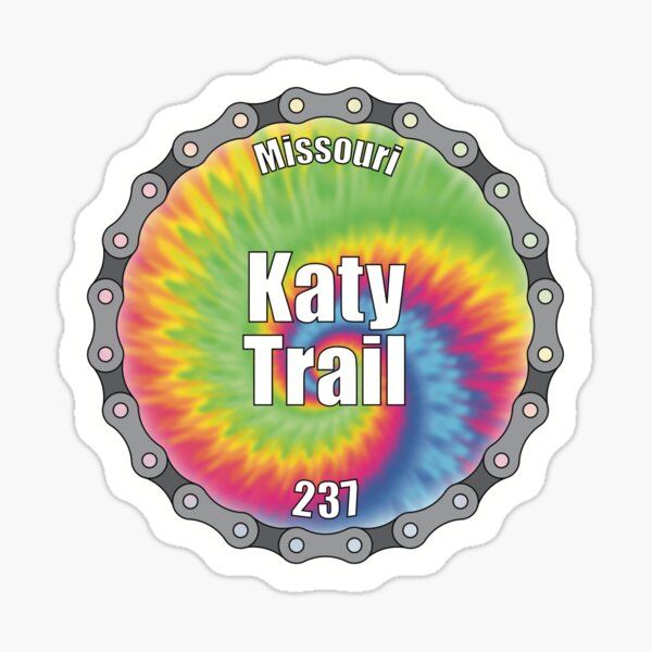 Item preview, Katy Trail (tie dye) designed and sold by PurpleCowStudio.