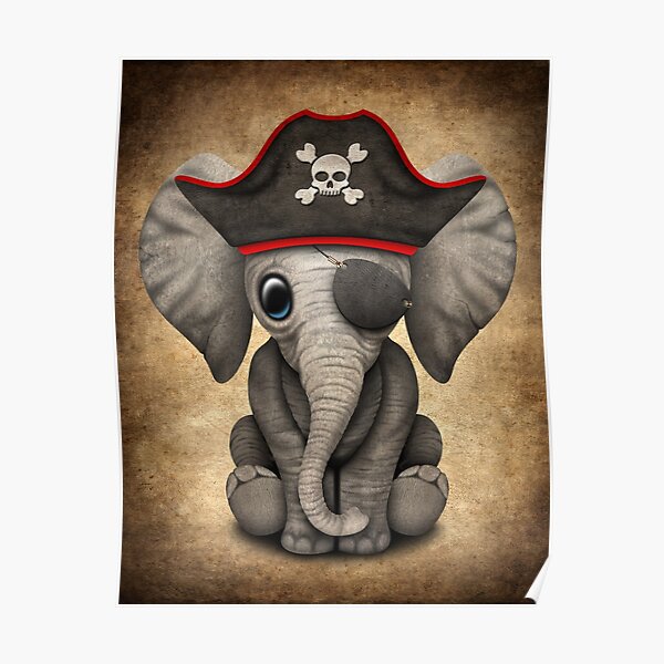 Tiny Elephant Posters for Sale | Redbubble