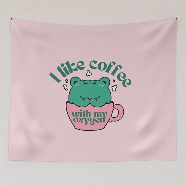 Item preview, I Like Coffee With My Oxygen designed and sold by groovyfolk.