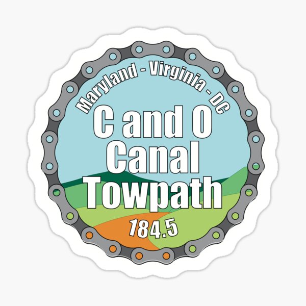 Item preview, C and O Canal Towpath Trail designed and sold by PurpleCowStudio.