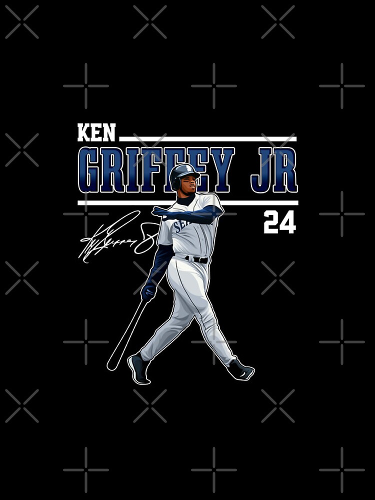 Ken Griffey Jr The Kid Seattle Baseball Legend Signature Vintage Retro 80s  90s Bootleg Rap Style Essential T-Shirt for Sale by georgiyigsub