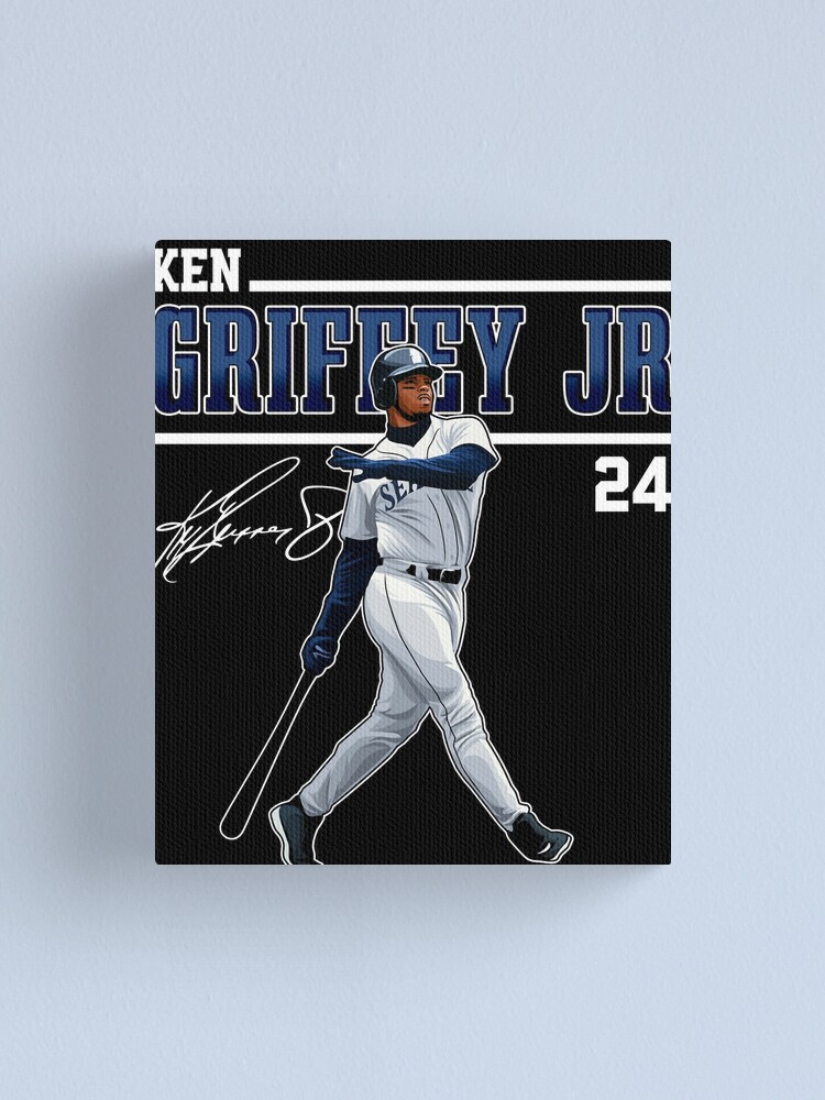 Ken Griffey Jr The Kid Seattle Baseball Legend Signature Vintage Retro 80s  90s Bootleg Rap Style Poster for Sale by nitzalivia