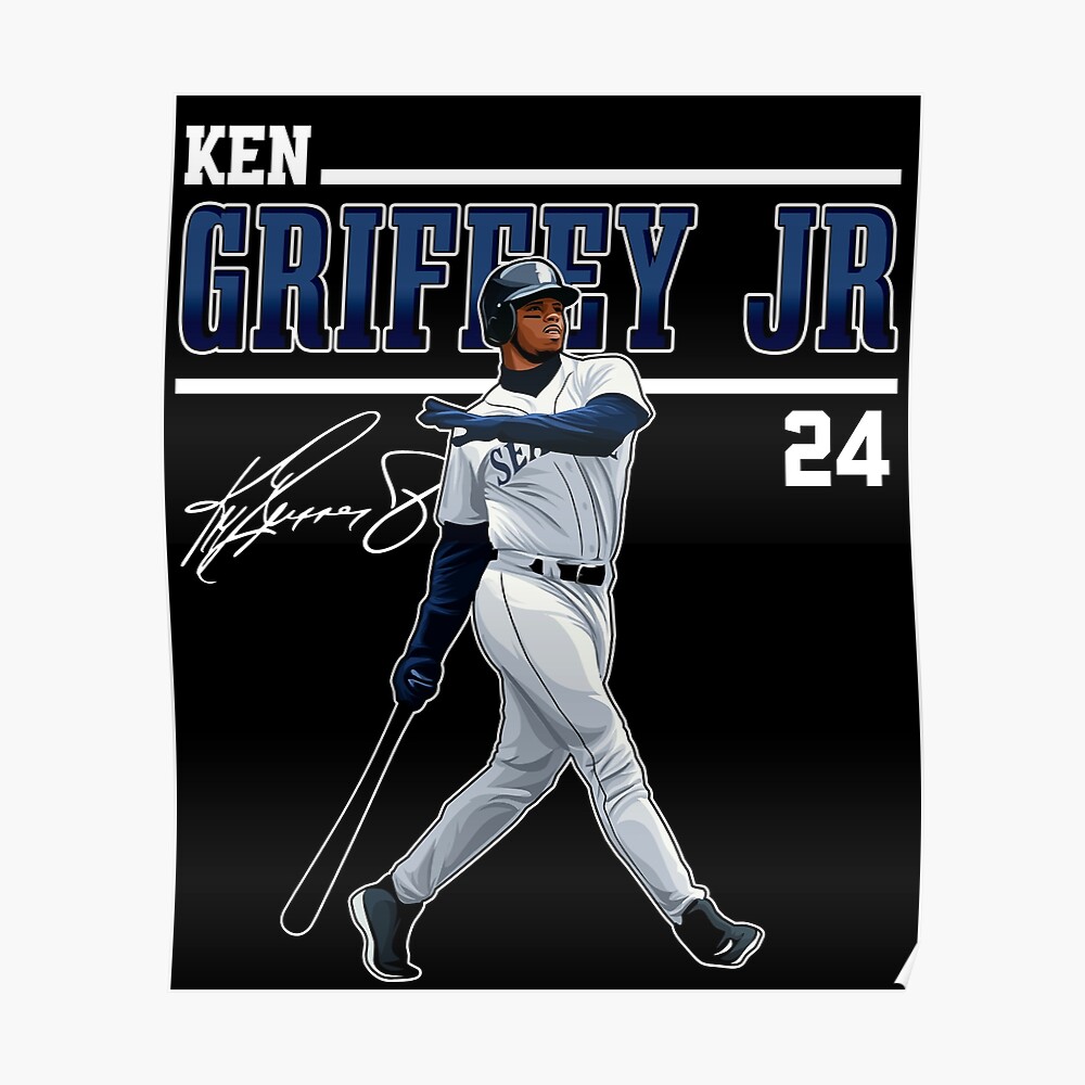 Legend Ken Griffey Jr Basetball 90s Bootleg Style T-Shirt - Teeholly