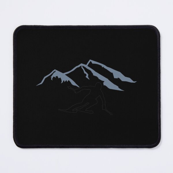 Item preview, Skiing Mountains Fitted T-Shirt designed and sold by dianesandraon.