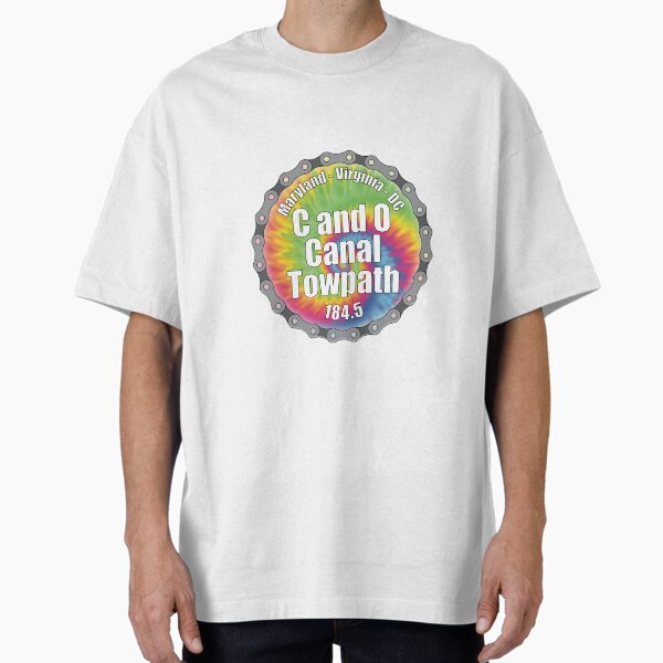 Item preview, C and O Canal Towpath Trail (tie dye) designed and sold by PurpleCowStudio.