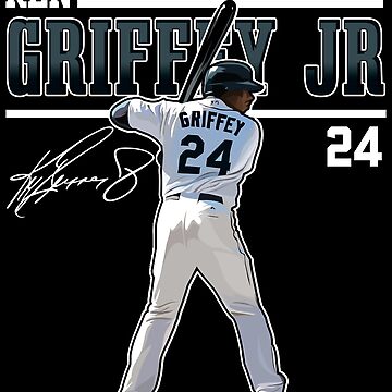 Download Ken Griffey With Black Baseball Bat Wallpaper