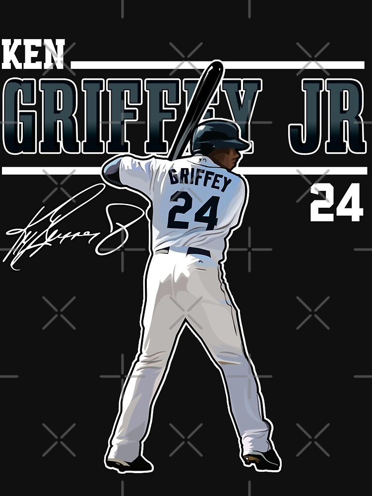 Ken Griffey Jr The Kid Seattle Baseball Legend Signature Vintage Retro 80s 90s Bootleg Rap Style Hip-hop Music Classic T-Shirt | Redbubble