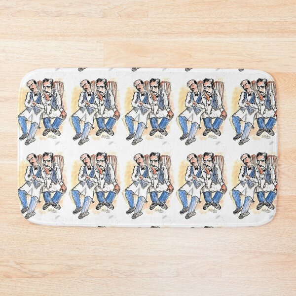 Item preview, Two Waiters Resting Between Customers designed and sold by DonSylvester.