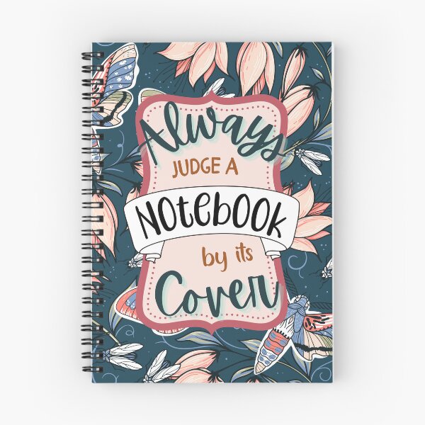 Item preview, Always Judge a Notebook by its Cover (Moths) designed and sold by oodlesdesigns.