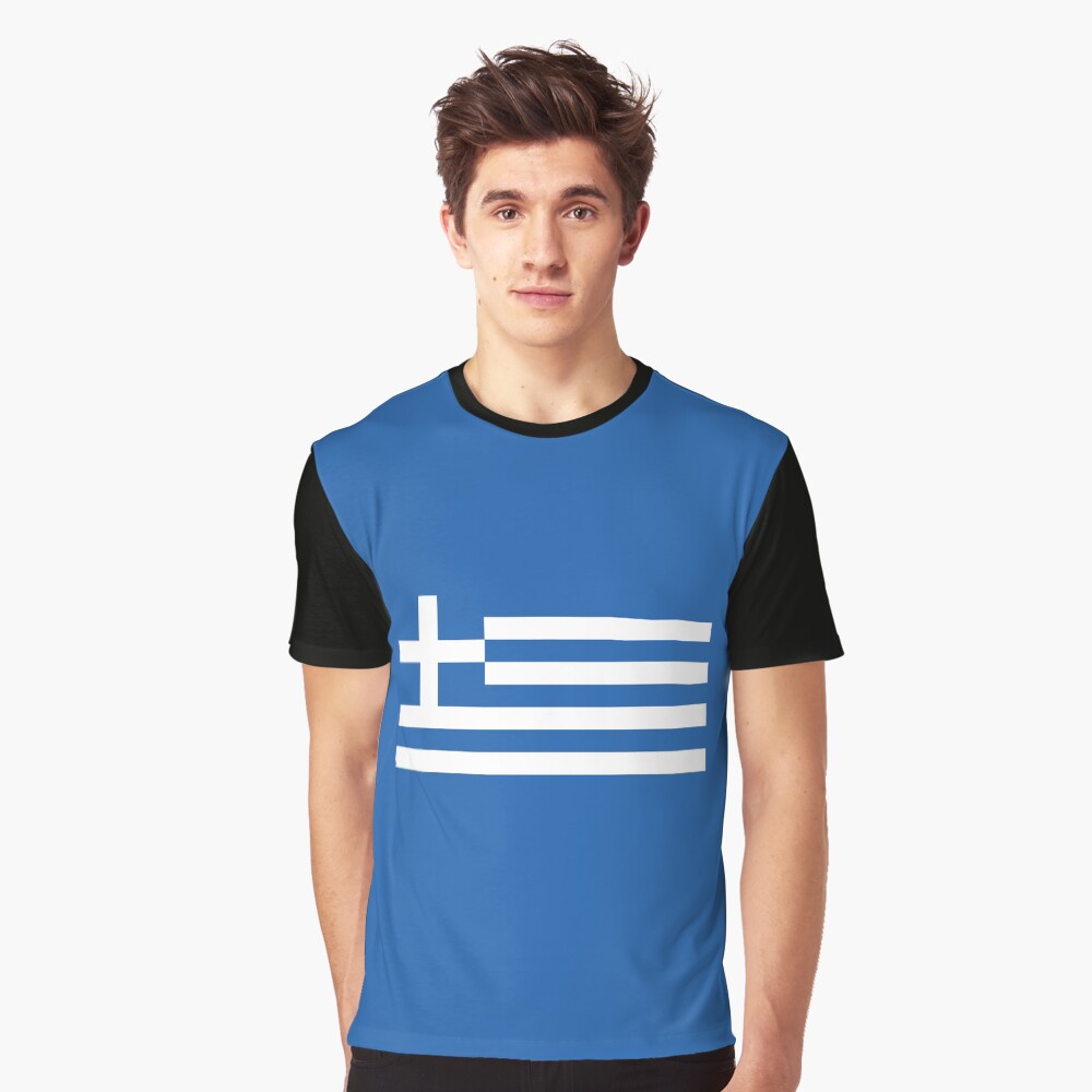 "Greek Flag" Tshirt by shirtsonshirts Redbubble
