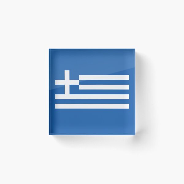 Item preview, Greek Flag designed and sold by shirtsonshirts.