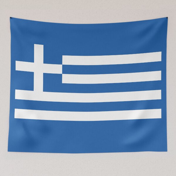 Item preview, Greek Flag designed and sold by shirtsonshirts.