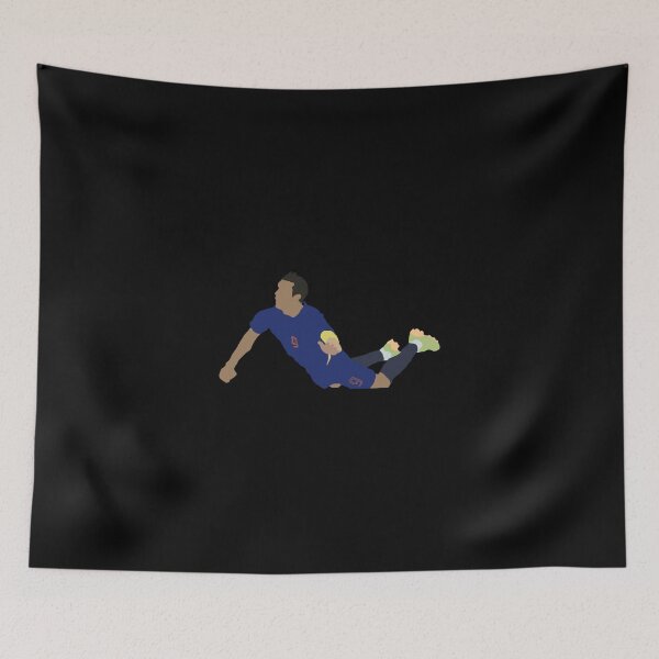 Item preview, Robin Van Persie Famous World Cup Header Sticker designed and sold by ayeshadanaqws.