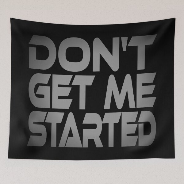 Item preview, Don't Get Me Started Idium Series designed and sold by Carbon-Fibre Media.