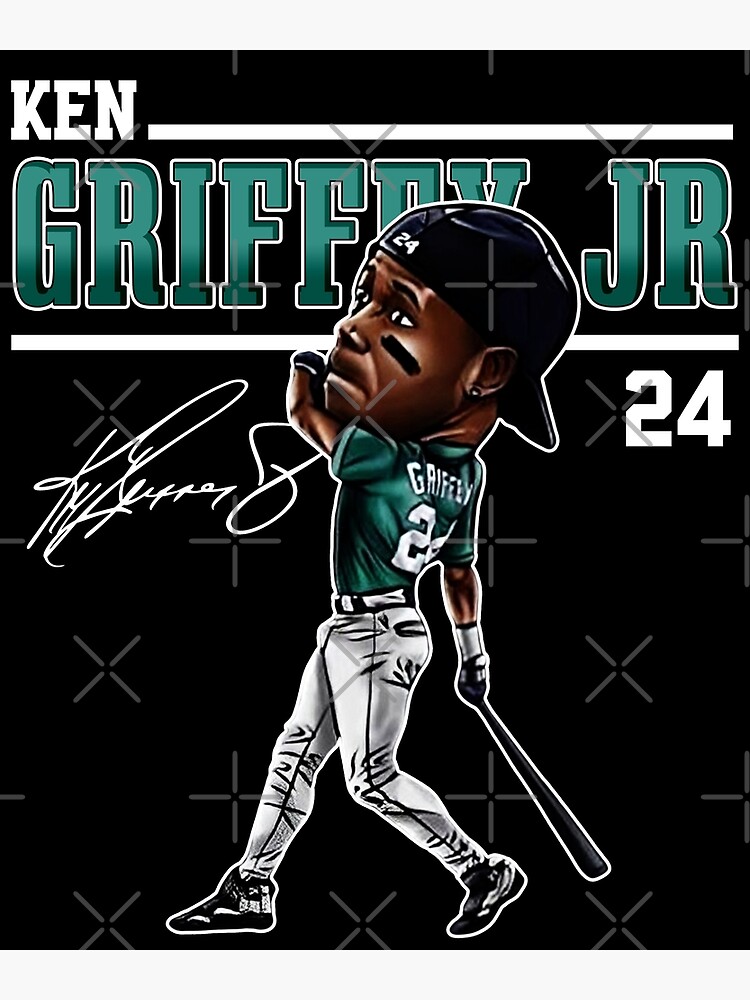 KEN GRIFFEY JR VINTAGE Poster for Sale by romboshirt