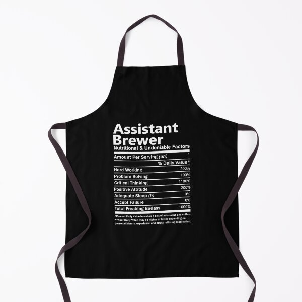Item preview, Assistant Brewer T Shirt - Nutritional And Undeniable Factors Gift Item Tee designed and sold by watkinsmat.