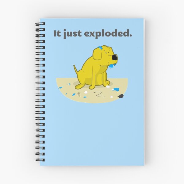 Item preview, It just exploded - yellow lab designed and sold by Peter Simon-Bojta.