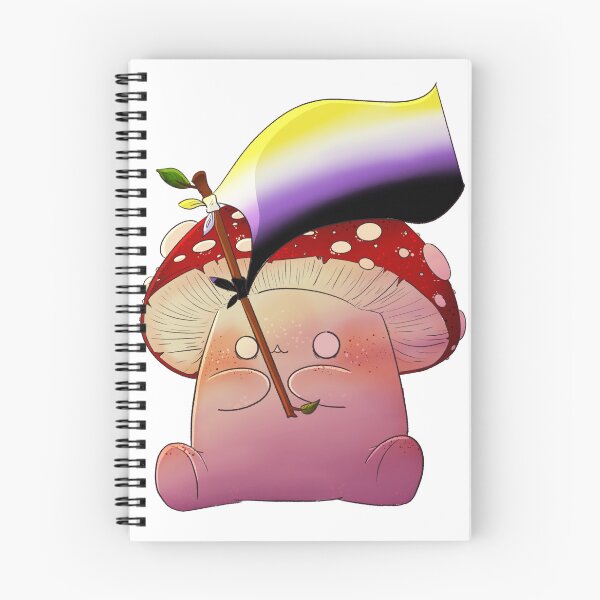 Item preview, Nonbinary Mush Friend  designed and sold by Artfromtheabyss.