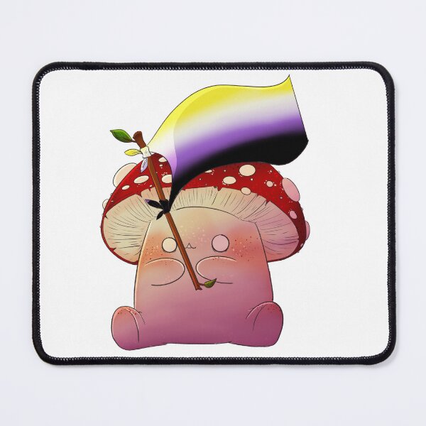 Item preview, Nonbinary Mush Friend  designed and sold by Artfromtheabyss.