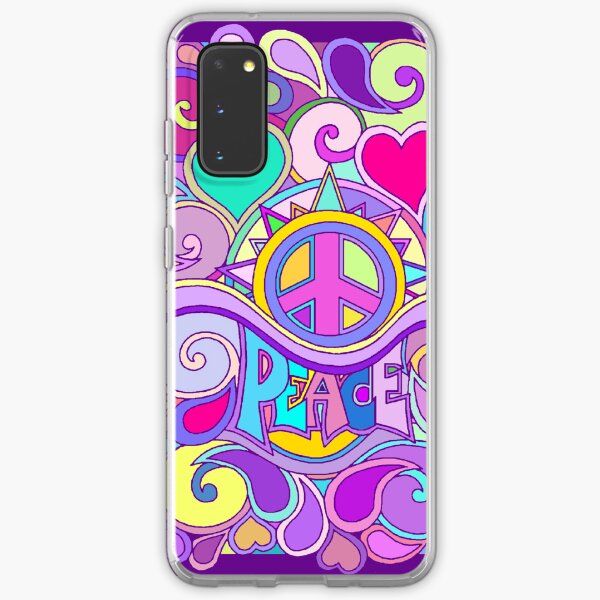 Aperçu de l'œuvre Art de la paix rétro hippie psychédélique créée et vendue par Alondra.