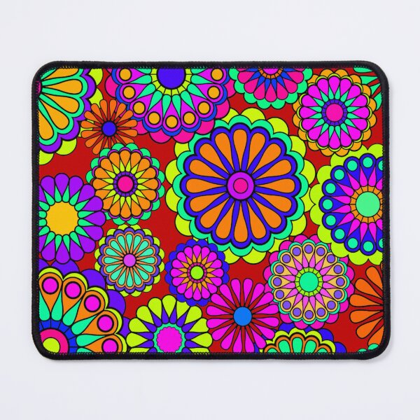 Item preview, Flower Power Retro Style Hippy Flowers designed and sold by Alondra.