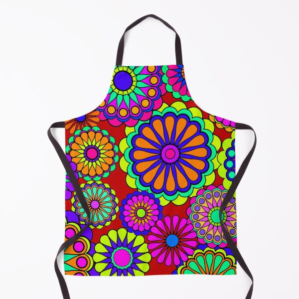 Item preview, Flower Power Retro Style Hippy Flowers designed and sold by Alondra.