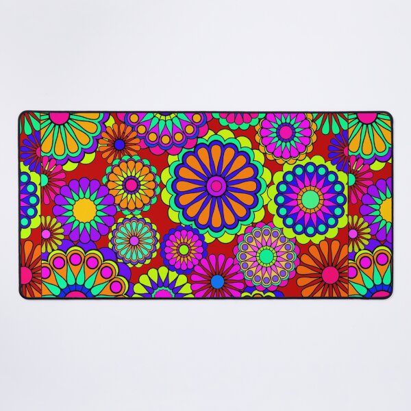 Item preview, Flower Power Retro Style Hippy Flowers designed and sold by Alondra.