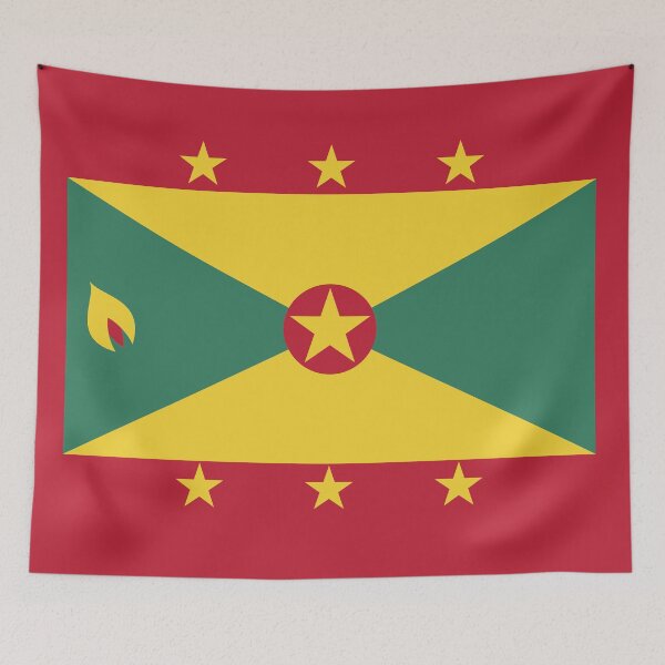 Item preview, Grenada Flag designed and sold by shirtsonshirts.