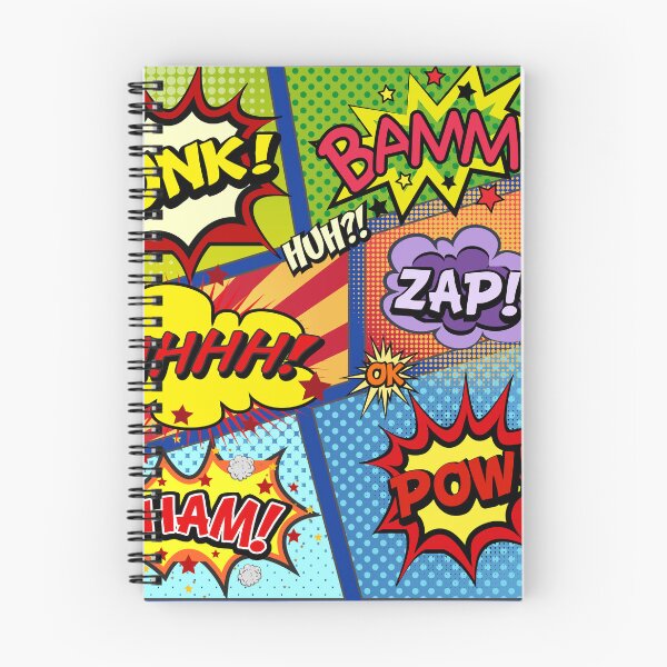 Item preview, Colorful Comic Book Panels designed and sold by Alondra.