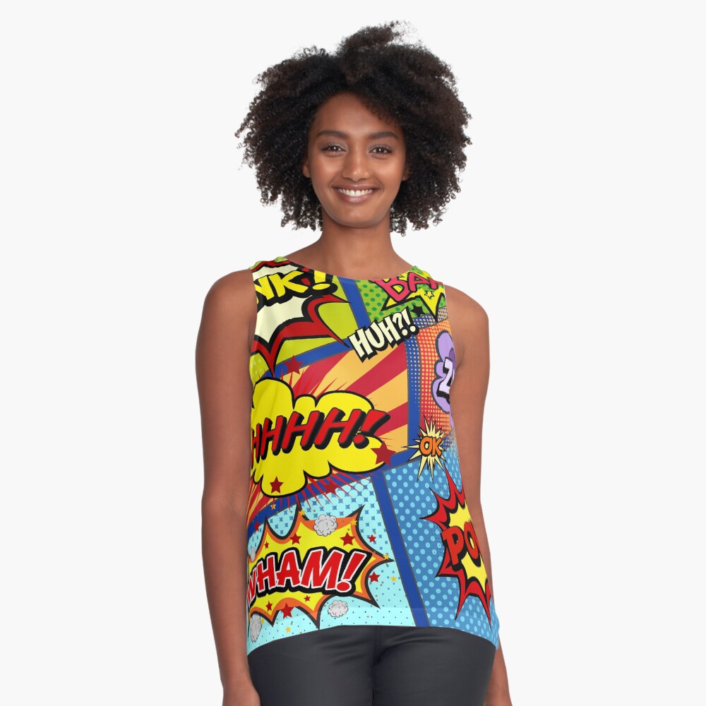 Item preview, Sleeveless Top designed and sold by Alondra.