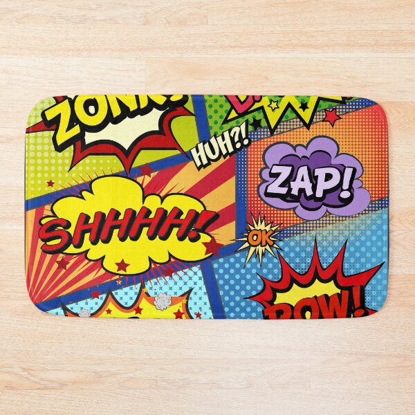 Item preview, Colorful Comic Book Panels designed and sold by Alondra.