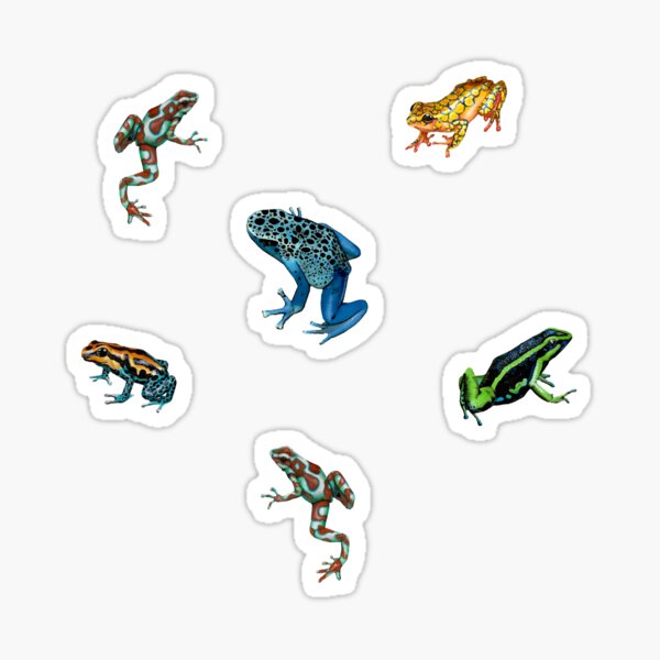 Item preview, Poison Dart frogs designed and sold by Jessicas-Corner.