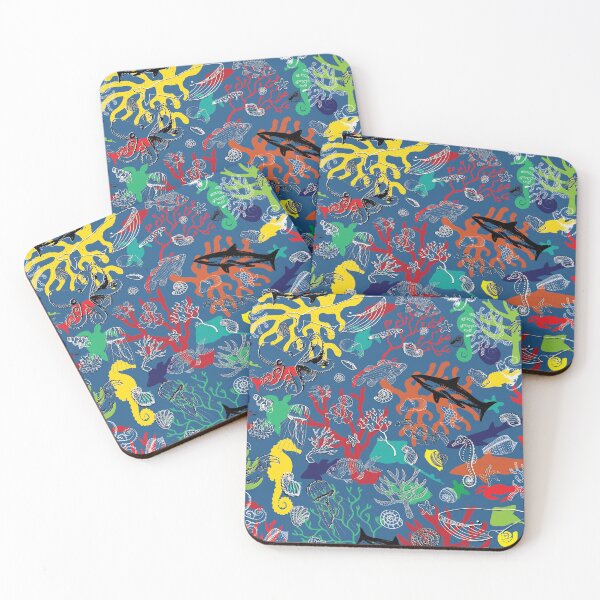 Item preview, Ocean Colour Scene - fun nautical pattern by Cecca Designs designed and sold by Cecca-Designs.