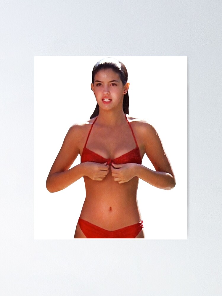 Póster «Phoebe Cates Bikini rojo - Ridgemont de EdwardCun87 | Redbubble
