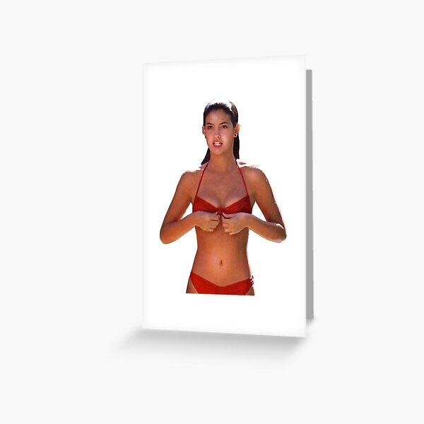 Artikel-Vorschau von Phoebe Cates - Roter Bikini - Ridgemont High, designt und verkauft von EdwardCun87.