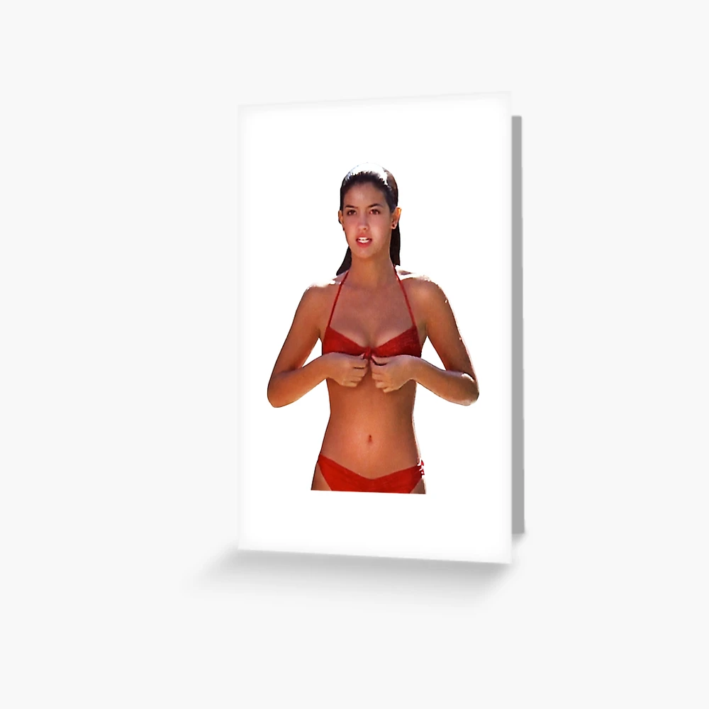 pheobe cates bikini  Greeting Card for Sale by  EdwardCun87 | Redbubble