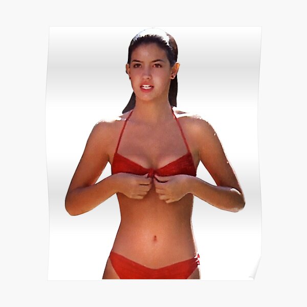 Phoebe Cates - Red Bikini - Ridgemont High" Poster for Sale by EdwardCun87  | Redbubble