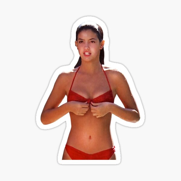 Artikel-Vorschau von Phoebe Cates - Roter Bikini - Ridgemont High, designt und verkauft von EdwardCun87.