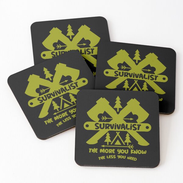 Item preview, Survivalist Gear - Off Trail Camping - Extreme Bushcraft - Outdoor Lovers designed and sold by happygiftideas.