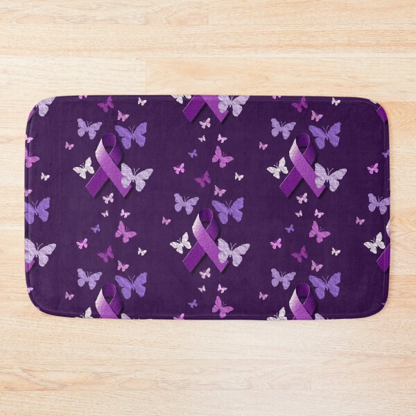 Item preview, Purple Awareness Ribbon with Butterflies  designed and sold by Alondra.