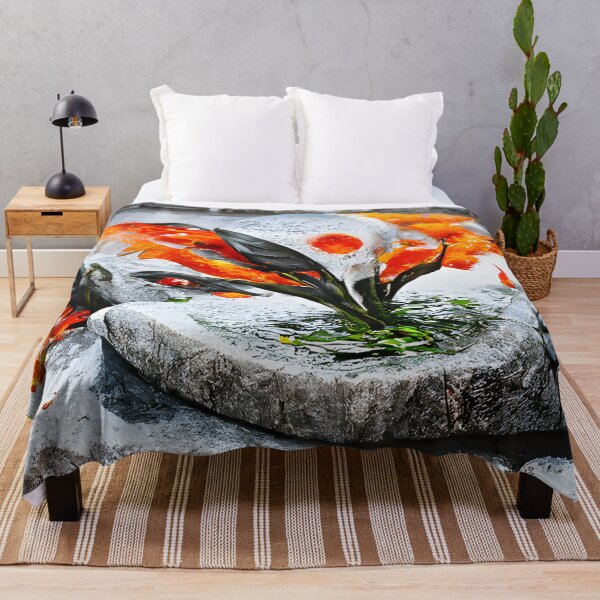 Item preview, Dreams of a Koi Pond designed and sold by fizzribbit.