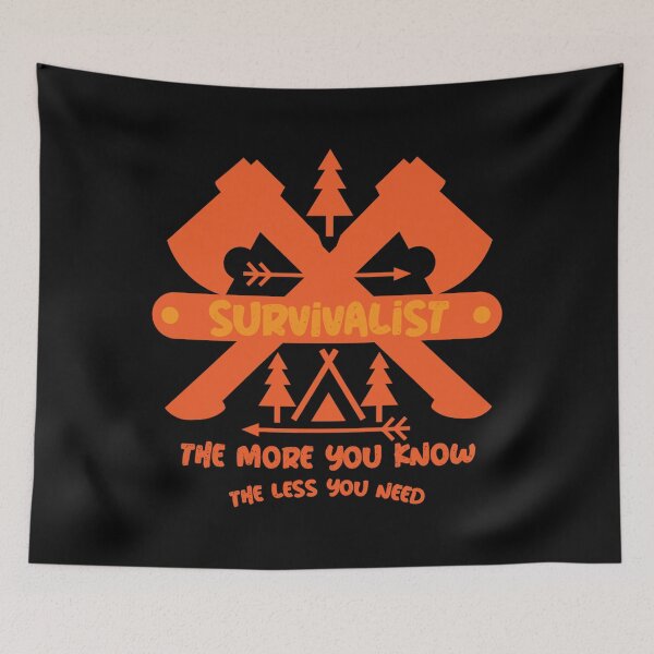 Item preview, Survivalist Gear Bushcraft - Off Trail Camping - Extreme Bushcraft - Outdoor Lovers designed and sold by happygiftideas.