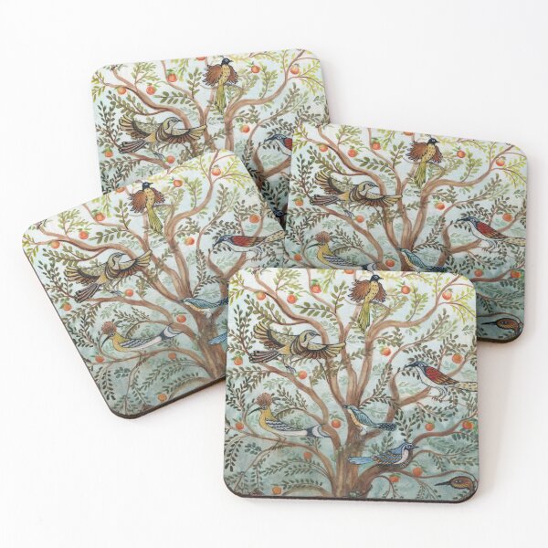 Item preview, Birds in an Orange Tree designed and sold by EleMcKay.